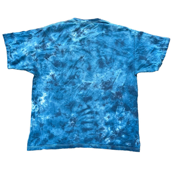 Rock and Roll Hall of Fame Tie-Dye T-Shirt Blue XL - Picture 2 of 7